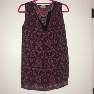 Sleeveless loft blouse